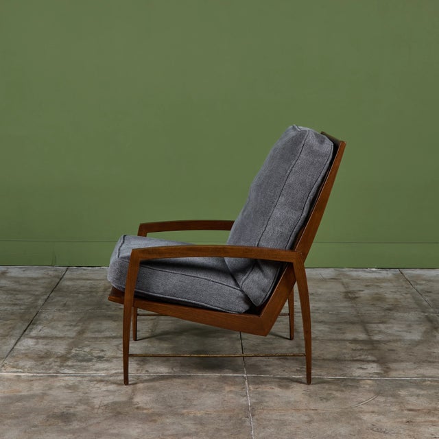 Selig High-Back Lounge Chair by Dan Johnson for Selig For Sale - Image 4 of 17