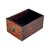 Tibetan Style Red Flower Graphic Slim Narrow 6 Drawers Storage Cabinet For Sale - Image 4 of 11