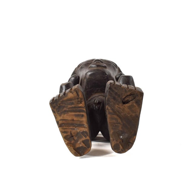 Tribal Late 20th Century Mid-Century Kuba Figural Cup For Sale - Image 3 of 10