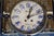 Blue Large 19th Century Venetian Mirror Wall Clock Music Box For Sale - Image 8 of 13