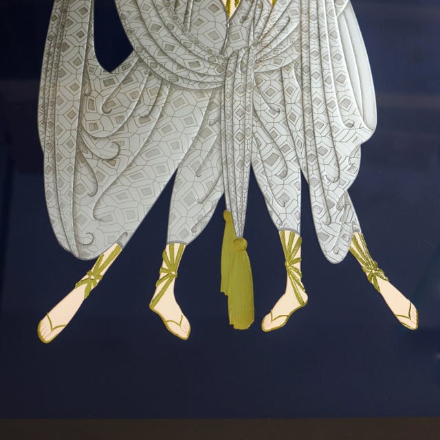 Erté Erté "Twins," Embossed, Signed and Numbered Serigraph, 1987 For Sale - Image 4 of 11