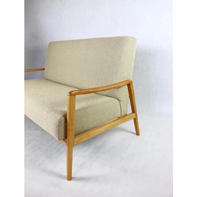 Vintage Beige Boucle Sofa, 1970s For Sale - Image 3 of 8