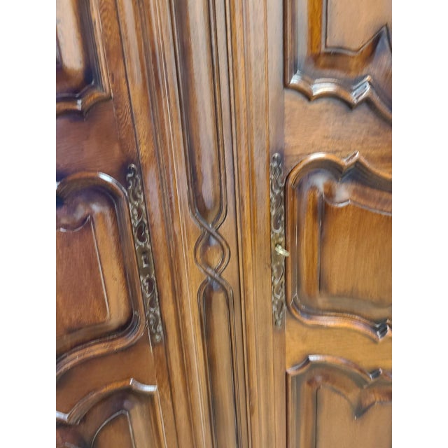 Baker's Rococo French Armoire For Sale In Chicago - Image 6 of 16