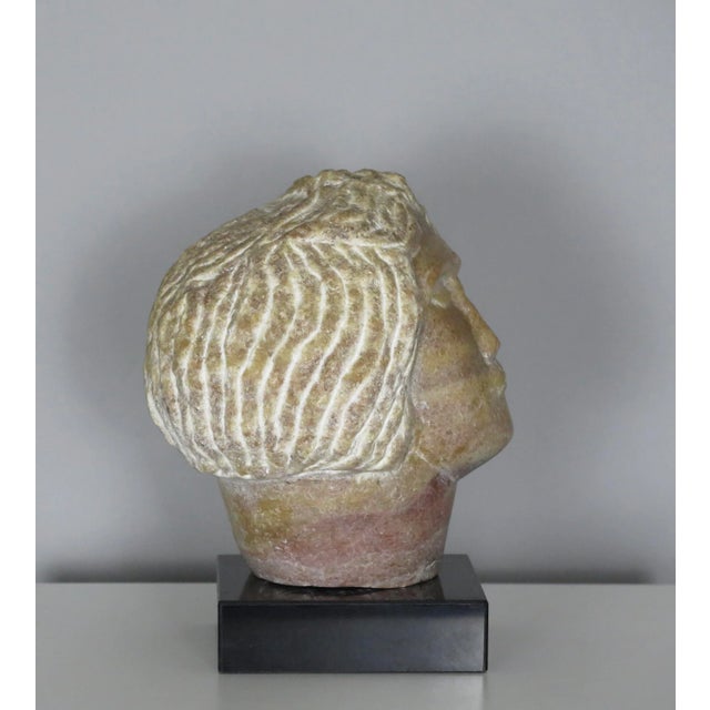 Vintage Greek Stone Mythological Figural Sculpture For Sale In Los Angeles - Image 6 of 8