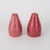 Vintage Secla Pink Ceramic Salt & Pepper Shakers, 1960s, Set of 2 For Sale - Image 4 of 13