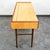 Mid-Century Modern Mid Century Modern Vanity Desk Birch Walnut Drawers Mirror Italian Blonde Wood For Sale - Image 3 of 10