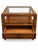 Traditional Vintage 1980s Lexington Traditional Wood and Glass End Table With Drawer For Sale - Image 3 of 9
