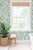 Not Yet Made - Made To Order Hydrangea Blooms Floral Grasscloth Wallpaper by House Party | Nikko Blue | 6 Yards For Sale - Image 5 of 7