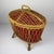 Vintage Rattan Basket, Italy, 1950s For Sale - Image 6 of 18
