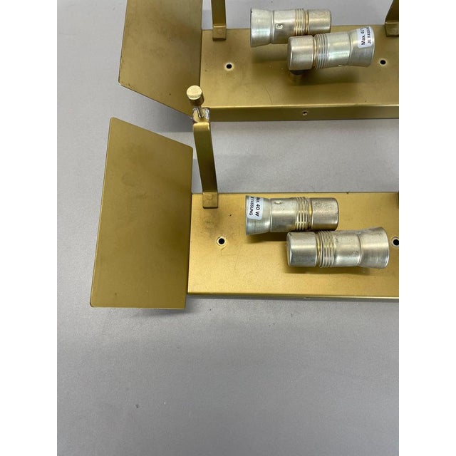 Hollywood Regency Ice Glass Wall Lights from Kalmar Leuchten, 1960s, Set of 2 For Sale - Image 17 of 18