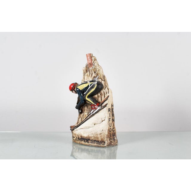 Italian Hand-Crafted and Painted Ceramic Brandy Distillery Sculpture, 1950s For Sale - Image 11 of 17