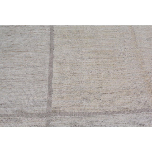 2000 - 2009 Moroccan Hand Knotted Rug With Organic Wool and Soft Texture,9'X12' For Sale - Image 5 of 5