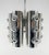 1960s Italian Chrom Chandelier in the style of Gaetano Sciolari, 1960s For Sale - Image 5 of 13
