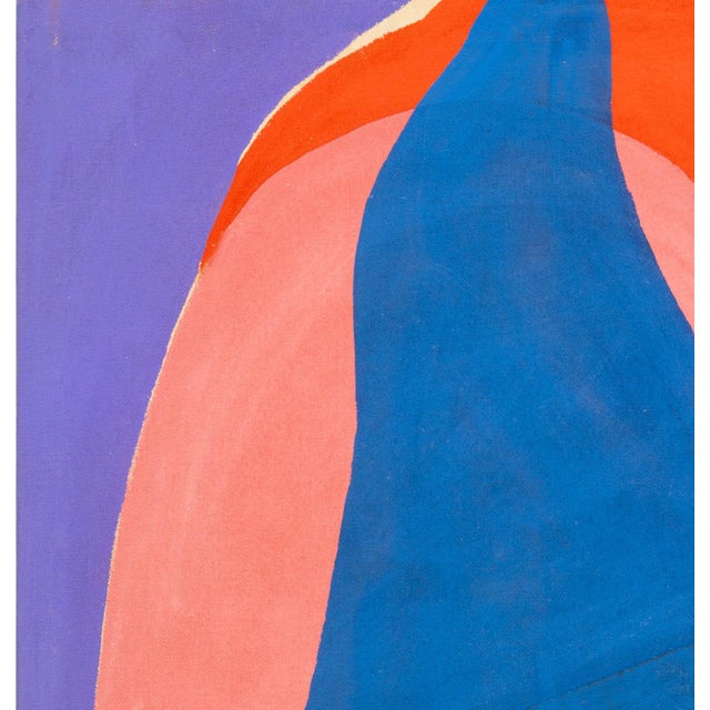 Jack Roth (American, 1927-2004), Untitled, Acrylic on Canvas, estate stamp and marked "JR 4202" verso, unframed. 32.5" H x...