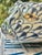 Vintage Blue & White Fishnet Porcelain Cat Sculpture in the Herend Style, 10.5 Inches For Sale In New Orleans - Image 6 of 10