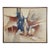1960s Signed Anderson Abstract Desert Landscape Oil Painting, Mid-Century Modern Framed Art For Sale