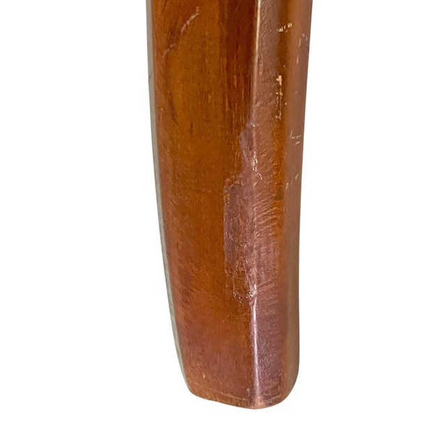 Animal Skin Vintage Ralph Lauren–Style Leather Club Chair With Nailhead Trim For Sale - Image 7 of 18