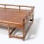 Brown 19th Century Chinese Bent Bamboo Daybed For Sale - Image 8 of 8