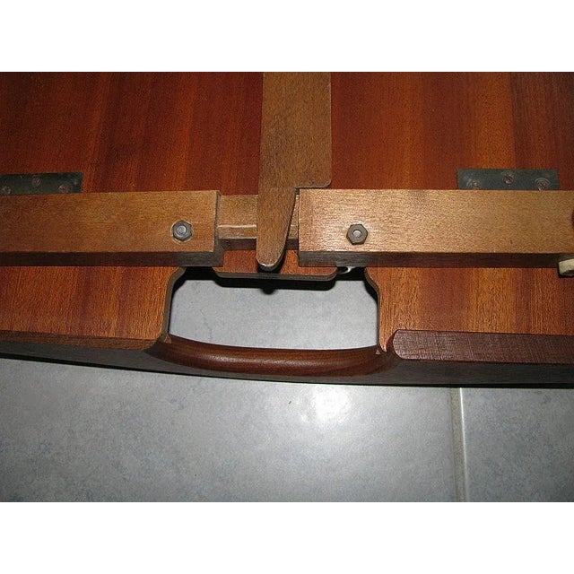 1960s Folding Teak and Oak Serving Tray by Aase Dreieri Ganddal, Norway, 1960s For Sale - Image 5 of 18