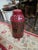 Antique Mercantile Red Tole Tea Canister For Sale - Image 4 of 9