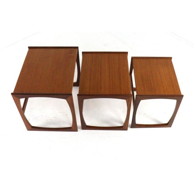Vintage Nesting Tables from G-Plan, 1960s, Set of 3 For Sale - Image 10 of 16