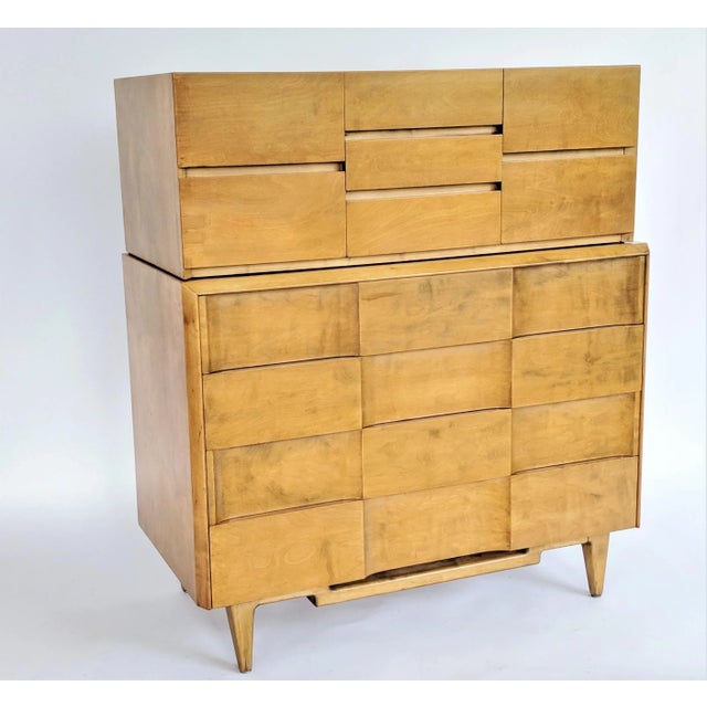 Wood 1960s Maple Edmond Spence Cabinet For Sale - Image 7 of 8