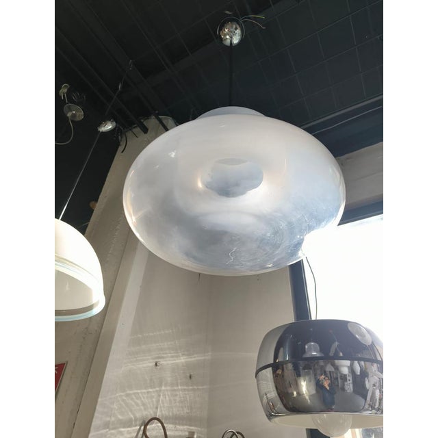 Murano Glass Suspension, 1970s, in Very Good conditions. Designed 1970 to 1979 Up to 250V (Europe/UK Standard).The wiring...