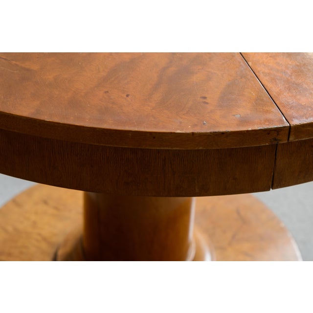 Biedermeier Biedermeier Style Cherrywood Round Center Table For Sale - Image 3 of 8