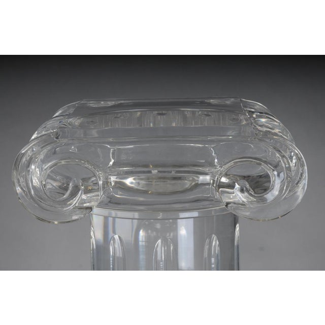 Hollywood Regency Hollywood Regency Style Acrylic Column For Sale - Image 3 of 18