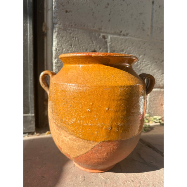 Vintage French Terracotta Confit Pot For Sale - Image 15 of 18