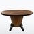 Wood Art Deco Round Oak Coffee Table, 1930s For Sale - Image 7 of 7