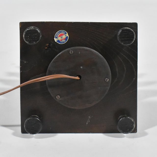 Brown Japanese Pagoda Lamp For Sale - Image 8 of 10