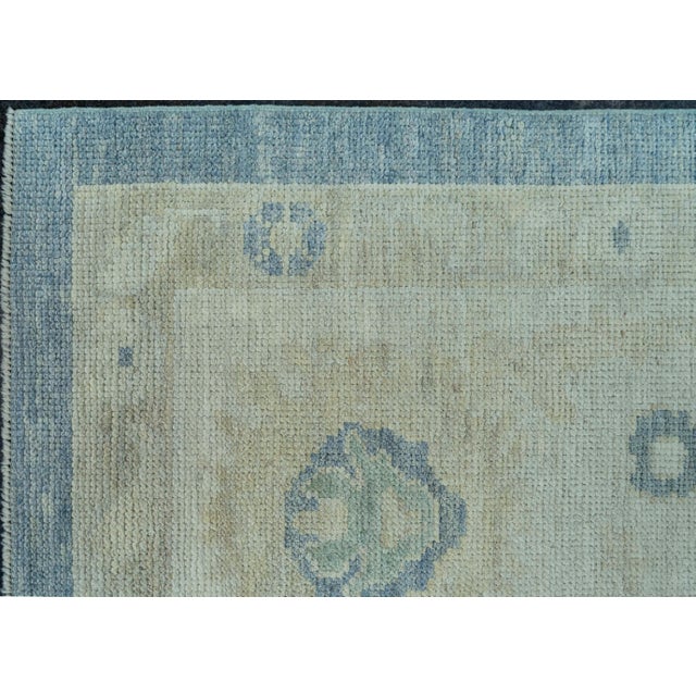 Turkish Oushak Rug 10'2" x 14'3" #19347 For Sale - Image 4 of 8