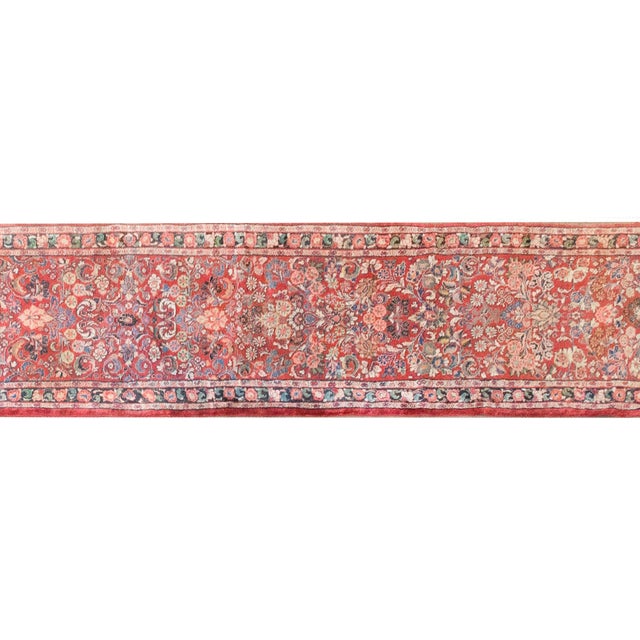 Early 20th Century Persian Sarouk Runner For Sale In Chicago - Image 6 of 16