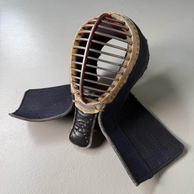 1960s Authentic Kendō Men Helmet, Japan, 1960s For Sale - Image 5 of 12