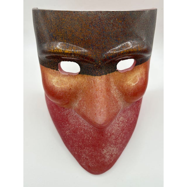 Venetian Mask Made in Murano For Sale - Image 4 of 7