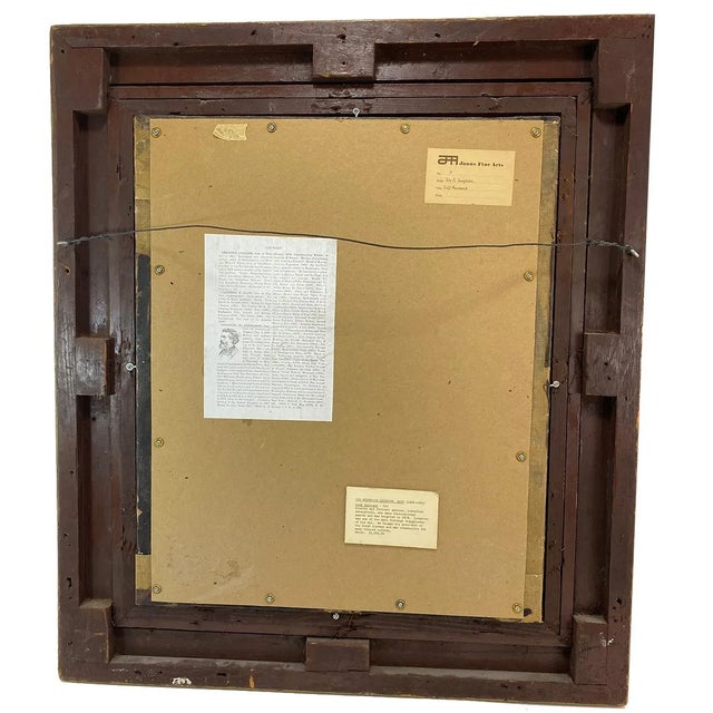 Scottish School Oil on Canvas Painting, Portrait of a Man For Sale - Image 4 of 13