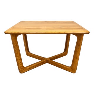Lane Perception Side Table by Warren Church | Mid Century Modern Oak | 1950s MCM For Sale