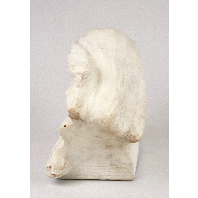 The Wind Marble Sculpture, 1920s For Sale - Image 4 of 5