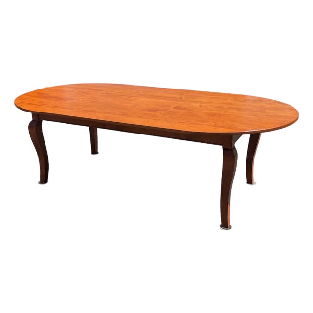 Handcrafted Luxury Maple Farmhouse Dining Table For Sale