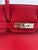 Hermès 30 Rouge Garance Epsom Leather Birkin 2015 For Sale - Image 9 of 12