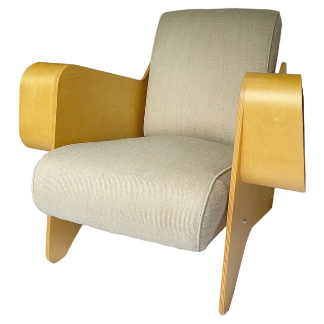 Birch Lounge Chair by Marcel Breuer, 1990s For Sale