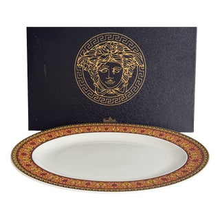Small Medusa Platter by Versace for Rosenthal, 1990s For Sale