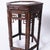 Chinese Export Bamboo and Rattan Pair of Chairs and Stand For Sale - Image 15 of 15