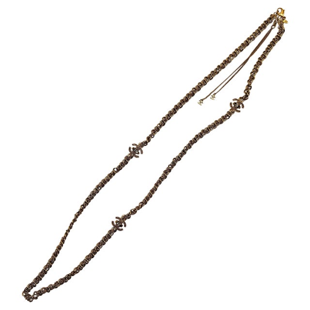 Modern Chanel Paris-bombay Métiers D’art 2011 Collection Long Sautoir Necklace For Sale - Image 3 of 10