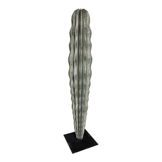 Orenzo 62" Hohokam Cactus Sculpture From Marrakesh, Morocco For Sale
