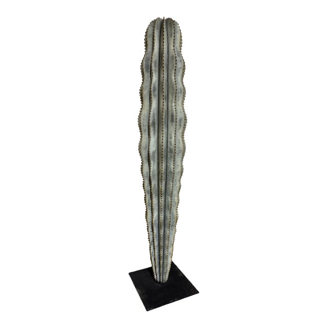 Orenzo 62" Hohokam Cactus Sculpture From Marrakesh, Morocco For Sale