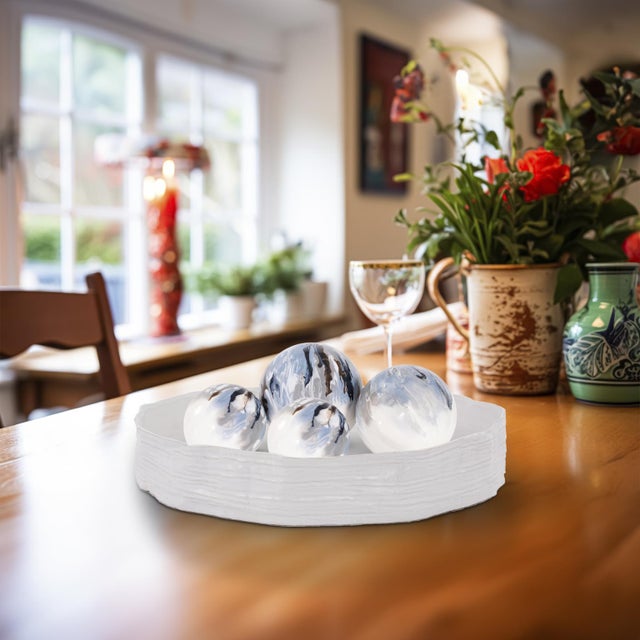 Aegean Blue Orbs- Small For Sale - Image 9 of 10
