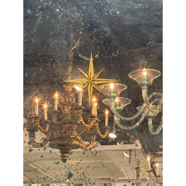 The Jansen Design Distressed Eglomise Silver Leaf Mirrors are elegant and stylish additions to any home décor. These...