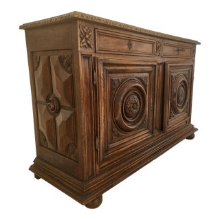 Late 1800's/ Early 1900's Country French Buffet For Sale